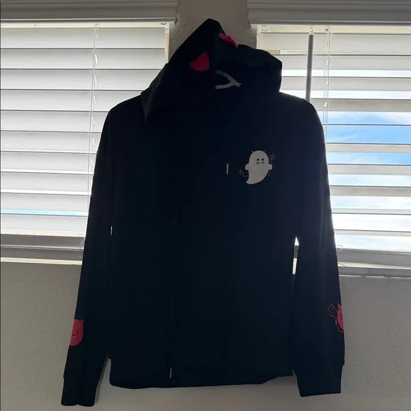 ROMWE  Ghost Graphic Hoodie - Picture 7 of 7